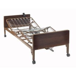 Medline Basic Homecare Full-Electric Bed with 15"-20" Height Range, 1 EA (MDR107003E)