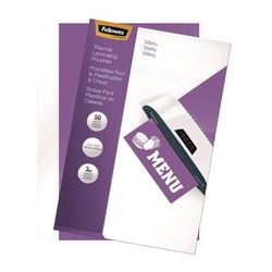 Fellowes Laminating Pouches, 3 mil, 11.5" x 17.5", Gloss Clear, 50/Pack (FEL52013)