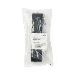 Medline Cotton Gait/Transfer Belt with Metal Buckle, Bariatric, 2" x 72", Black, 1 EA (MDT821203BL)
