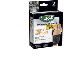 Curad Universal Wraparound Wrist Support with Microban, Senior, 4/CS (CURSR19810D)