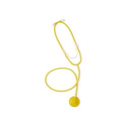 Medline Disposable Stethoscope, Yellow, Nonreturnable, 1 EA (MDS9543)