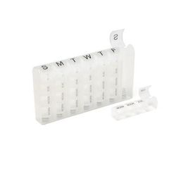 Medline 7-Day Pill Reminder, Clear Container, 20/CS (OTCPILLMNDR)