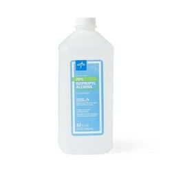 Medline 70% Isopropyl Rubbing Alcohol, 32 oz., 12/CS (MDS098017)