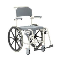 Medline Aluminum Shower Commode Wheelchair, 1 EA (G1-503WCPX1)