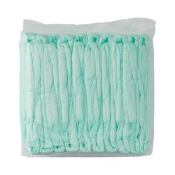 Medline Fluff and Polymer Underpad, Heavy Absorbency (Premium), 30" x 36", Green, 10/BG (MUP0365PZ)