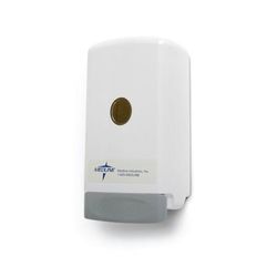 Medline Manual Soap Dispenser, Gray, 800 mL and 1,000 mL, 6/CS (REMPUSHGRAY)