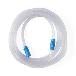 Medline Sterile Non-Conductive Suction Tubing with Scalloped Connectors, 3/16" x 10', 50/CS (DYND50221)