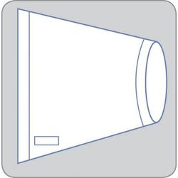 Medline Sterile Rectangular Bag with Elastic Band, 48" x 48", 25/CS (DYNJE64848S)