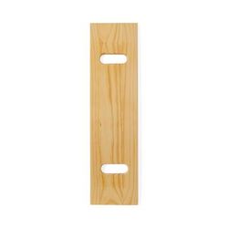 Medline Wood Transfer Board, 2 Cutouts, 8" x 30", 1 EA (MDSTB08302H)