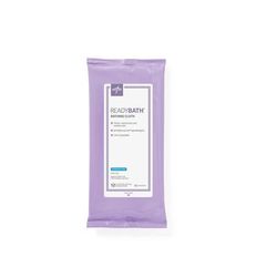 Medline ReadyBath Total Body Cleansing Standard Weight Wash Cloth, Fragrance Free, 12/Pack, 24/CS (MSC095112)
