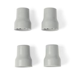 Medline Replacement Tips for Shower Chairs G2-102BX1, G2-202BX1, 4/ST (G2-102BX1TIP)