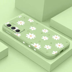 Tender Daisy Phone Case For Samsung Galaxy A55 A35 A25 A15 A16 A06 A05 A05S A54 A34 A24 A14 A04 A04S