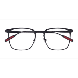 Male s square Black Metal Prescription eyeglasses - Eyebuydirect s Williams