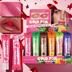 Shiny Lip Oil Gift Set 15ml×24PCS deep moisturizing non-decolorizing foil brightening and embellishing lip color gift
