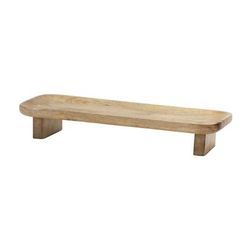 Mango Wood Tray (Set of 2) by Melrose in Brown