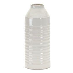 Vase 14"H Terra Cotta by Melrose in White