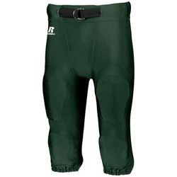 Russell Athletic F2562M Deluxe Game Football Pant in Dark Green size 2XL | Nylon/Spandex Blend