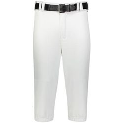 Russell Athletic R12LGB Youth Solid Diamond Series Baseball Knicker 2.0 in White size XL | Polyester