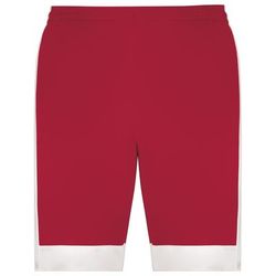 Augusta Sportswear 6890 Youth Match-Up Basketball Shorts in Scarlet/White size Small | Polyester