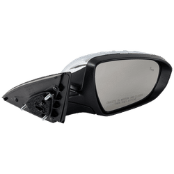 JC Whitney Mirror Chrome, Passenger Side, 1-year limited warranty JKI20CR-S