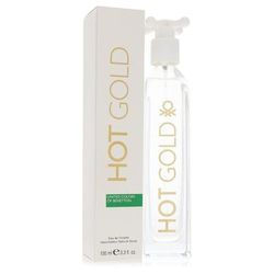 Hot Gold For Women By Benetton Eau De Toilette Spray 3.3 Oz