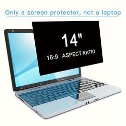 TEMU 14 Inch 16:9 Laptop Privacy Screen Filter, Computer Monitor Protector