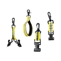 Firefighter Glove Strap Turnout Gear Outdoor Tool Heavy Duty Portable Firefighter Work Glove Holder for Welding Gloves Supplies
