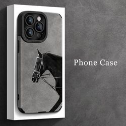 TEMU War Horse Mobile Phone Case For Iphone 16/16pro/16promax/16plus/15/15plus/15pro/15promax, 14/14plus/14pro/14promax, 13/13pro/13promax, 12/12pro/12promax, 11/11pro/11proamx, 7/8plus, Xr/xs/xsmax