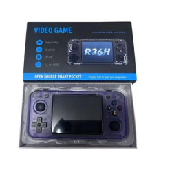 r36h Handheld Game Console 3.5-Inch IPS Screen Linux RK3326 Retro 64/128GB Open-Source Linux System Classic Game Consoles