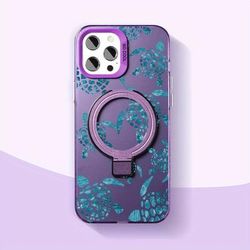 TEMU Stand Phone For Pro Wireless Charging 360° Pattern Phone For Iphone 13 11 15 14 12 Xr Xs Max -shock Phone Lz2 Christmas For A