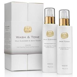 Kedma - Set Detergente Viso con Latte e Tonico 360 g