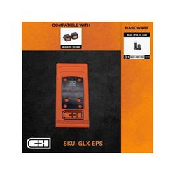 C&H Precision Weapons V4 MIL/LEO Adapter Plate Glock 43X/MOS Holosun EPS/EPS Carry Black GLX-EPS