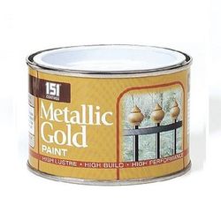 TEMU Metallic Gold Paint 180ml High Interior For Home Use 151 Fast Hard Drying Tin Paint Diy Painters Decorative