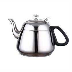 TEMU 1.2l/1.5l/2.0l Stainless Steel Teapot With Tea Infuser - Coffee Kettle For Home, Office, Or Restaurant Use, Tea Kettle