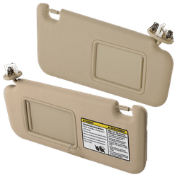 Replacement Sun Visor, 1-year unlimited-mileage warranty SET-RT42170001
