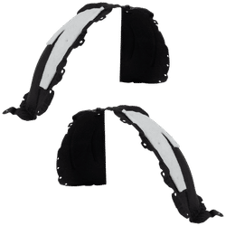Replacement Fender Liner, Front, Driver & Passenger Side, 1-year unlimited-mileage warranty SET-RF22210079Q