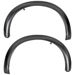 Replacement Fender Flares Plastic Silver, Front, Driver & Passenger Side, 1-year unlimited-mileage warranty SET-RN22130021Q