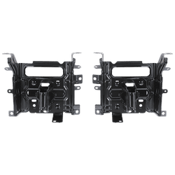 Replacement Bumper Bracket, Front, Driver & Passenger Side, Center, 1-year unlimited-mileage warranty SET-REPD019503