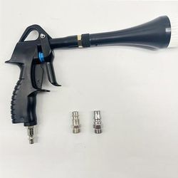 TEMU Ntools High-pressure Car Dry Cleaning Spray – Efficient Dust Blower For Interior Detailing, Plastic With Adjustable Settings & Accessories, No Battery Required