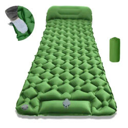 Lightweight & Compact Inflatable Camping Pad - Perfect for Backpackers & Adventurers Air mattress suitable for summer beach san