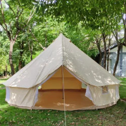 Outdoor Large Glamping Tent Waterproof Tent All Season Family Picnic Tent For Event