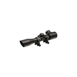 TruGlo 4X32MM COMPACT CROSSBOW SCOPE ILLUMINATED BDC W/ RINGS Black TG-TG8504B3L