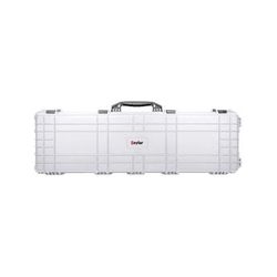 Eylar Extra Large 53in Waterproof Roller Hard Rifle Case w/Foam Polar White SA00015-WHI