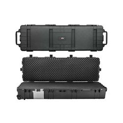 Eylar 3XL 57in Waterproof Heavy Transport Stacker Roller Rifle Hard Case w/Foam Black SA00027