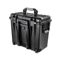 Eylar Large 19.7in Waterproof Tall Roller Protective Equipment Hard Case w/Foam Black SA00036