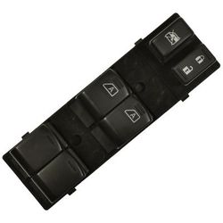 Standard Window Switch Black, Front, Driver Side, 3-year or 36,000-mile limited warranty DWS1885