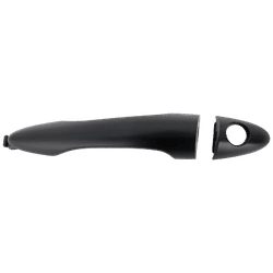 JC Whitney Exterior Door Handle Plastic Chrome, Front, Driver Side, 1-year unlimited-mileage warranty RK46250038