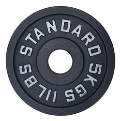 TEMU Cast Iron Weight Plates Set 5kg Discs Pairs Home Gym Equipment Strength Training Heavy Duty Lifting Workout Functional Fitness