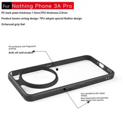 For Nothing Phone 3a Pro Case Cover for Nothing Phone 3a Pro Anti-fingerprint and anti-sweaty phone case Case For Nothing 3aPro
