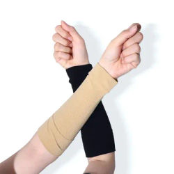 Solid Colors Elastic Massager Arm Wraps Protector Support Elbow Sock Arm Warmers Compression Arm Sleeves Improve Shaper Sleeve